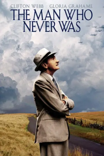 Poster to the movie "The Man Who Never Was" #1927455