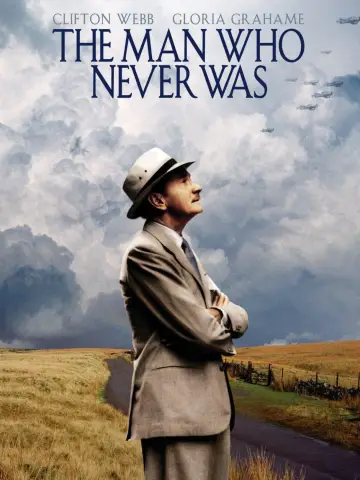 Poster to the movie "The Man Who Never Was" #1927456