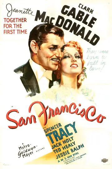 Poster to the movie "San Francisco" #1123364