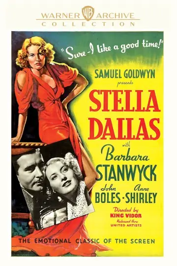 Poster to the movie "Stella Dallas" #1130621