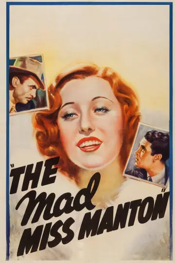 Poster to the movie "The Mad Miss Manton" #1860710