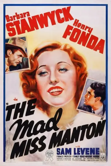 Poster to the movie "The Mad Miss Manton" #1860716