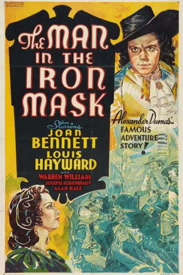 Poster to the movie "The Man in the Iron Mask" #1090277