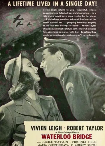 Poster to the movie "Waterloo Bridge" #904683