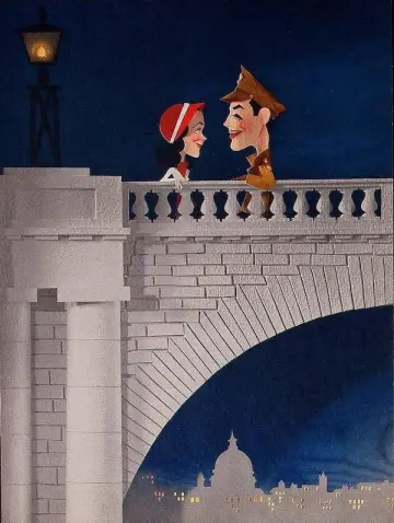 Poster to the movie "Waterloo Bridge" #904688