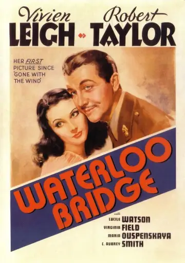 Poster to the movie "Waterloo Bridge" #904690