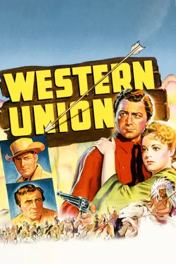 Poster to the movie "Western Union" #1125651