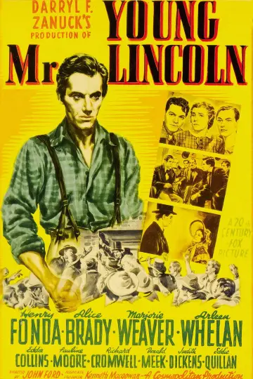Poster to the movie "Young Mr. Lincoln" #1578060