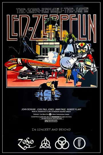 Poster to the movie "Led Zeppelin - The Song Remains the Same" #1018939