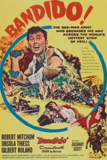 Poster to the movie "Bandido!" #1637877