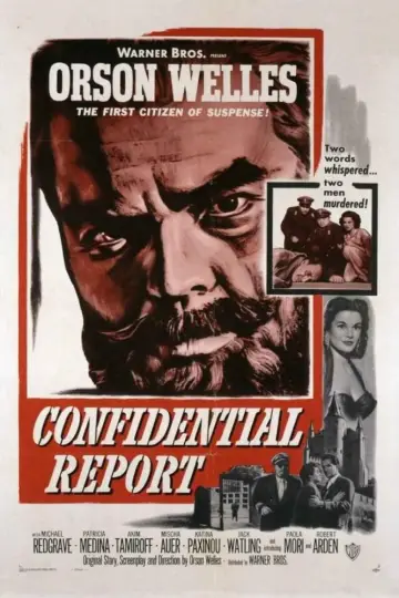 Poster to the movie "Mr. Arkadin" #1125458