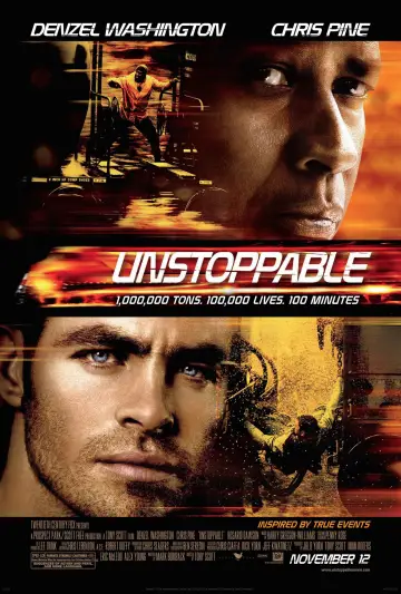 Poster to the movie "Unstoppable" #1243126