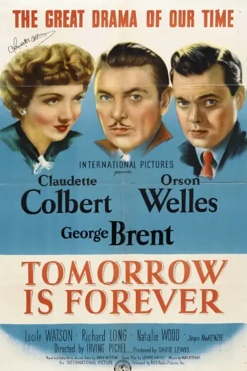 Poster to the movie "Tomorrow Is Forever" #1872582