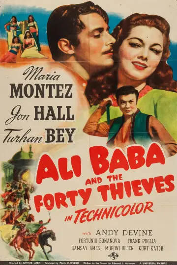Poster to the movie "Ali Baba and the Forty Thieves" #1640909