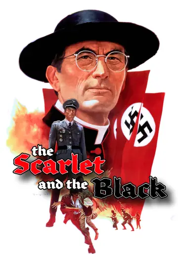 Poster to the movie "The Scarlet and the Black" #1842126