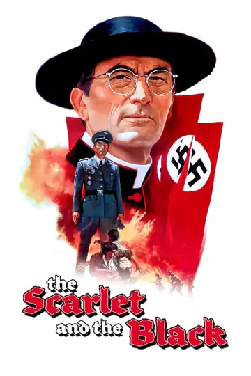 Poster to the movie "The Scarlet and the Black" #1842127