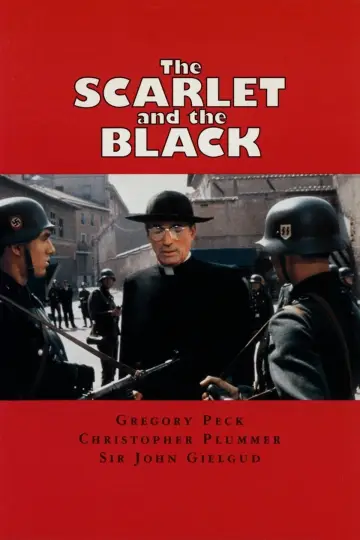 Poster to the movie "The Scarlet and the Black" #1842133