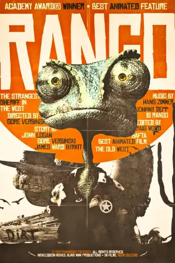 Poster to the movie "Rango" #1893630