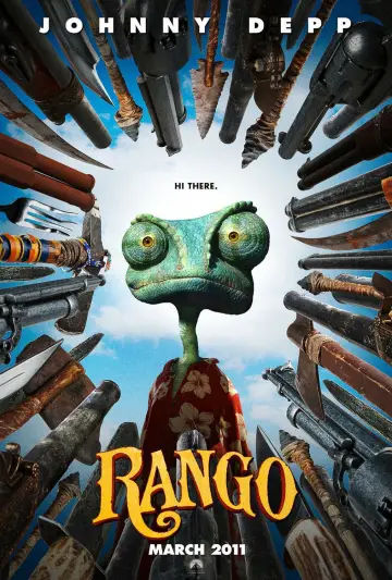Poster to the movie "Rango" #660111