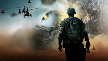Backdrop to the movie "Battle: Los Angeles" #855274