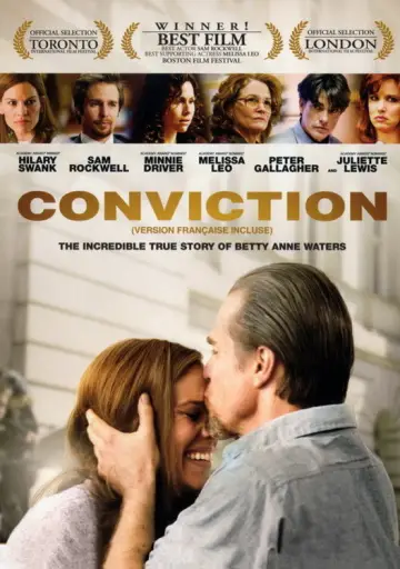 Poster to the movie "Conviction" #991880