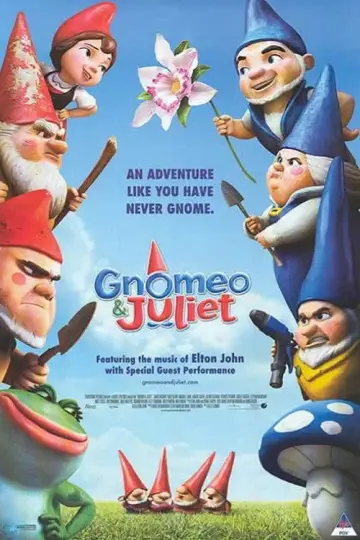Poster to the movie "Gnomeo & Juliet" #1208101