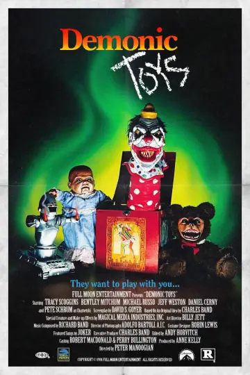 Poster to the movie "Demonic Toys" #1872432
