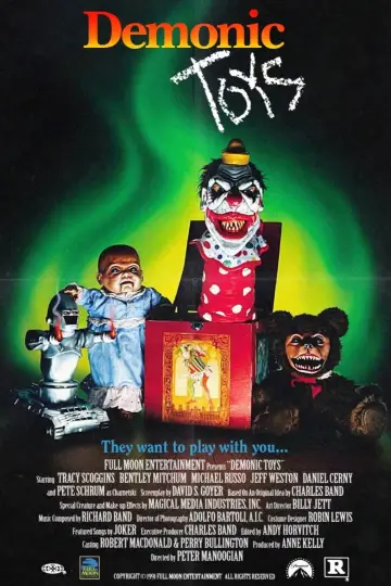 Poster to the movie "Demonic Toys" #1872442