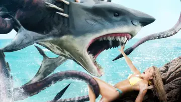 Backdrop to the movie "Sharktopus" #1898181