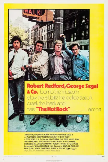 Poster to the movie "The Hot Rock" #1785742