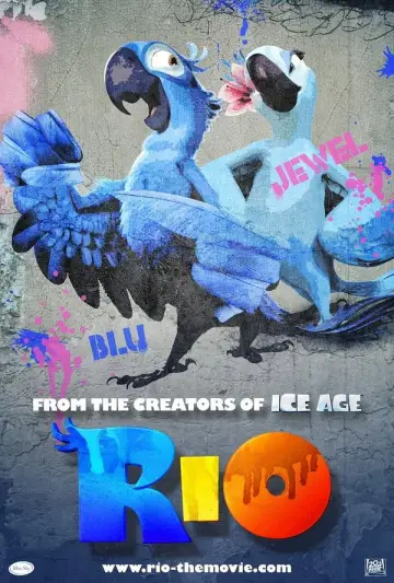 Poster to the movie "Rio" #1207083
