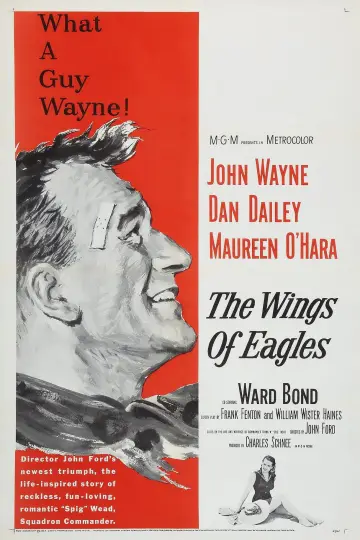 Poster to the movie "The Wings of Eagles" #1624184
