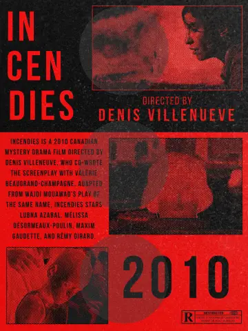 Poster to the movie "Incendies" #1179260