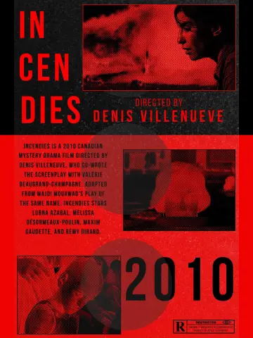 Poster to the movie "Incendies" #1179261