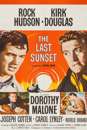 Poster to the movie "The Last Sunset" #1052330