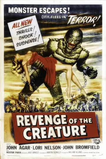 Poster to the movie "Revenge of the Creature" #1025136