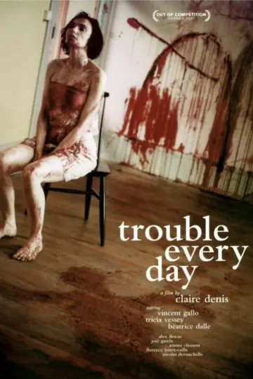 Poster to the movie "Trouble Every Day" #897392