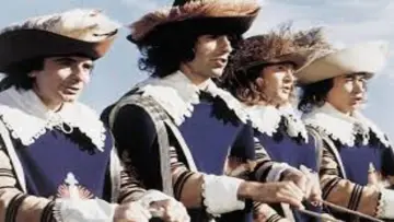 Backdrop to the movie "The Four Charlots Musketeers" #1624876