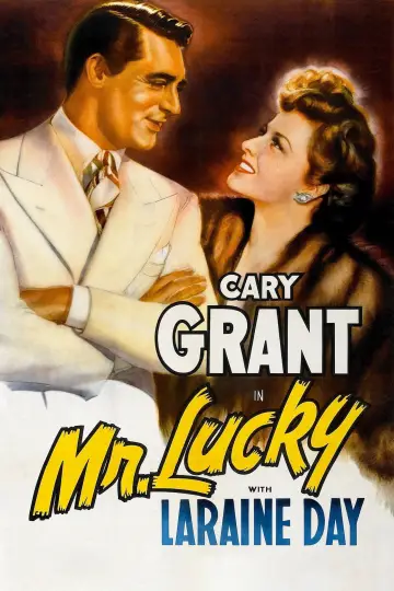 Poster to the movie "Mr. Lucky" #1590330