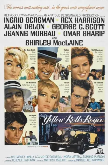 Poster to the movie "The Yellow Rolls-Royce" #1853890
