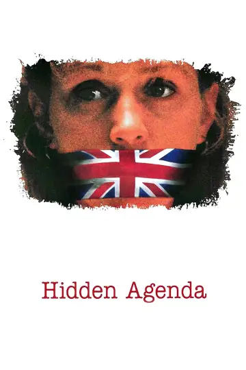 Poster to the movie "Hidden Agenda" #1104562