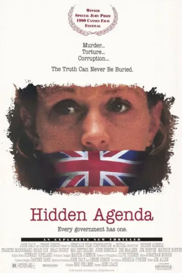 Poster to the movie "Hidden Agenda" #1104565
