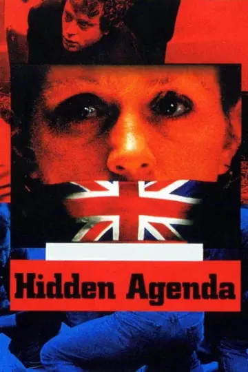 Poster to the movie "Hidden Agenda" #1104566