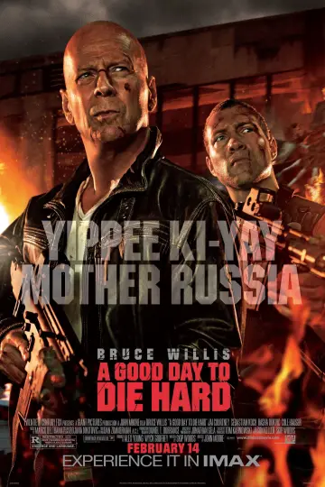 Poster to the movie "A Good Day to Die Hard" #32523