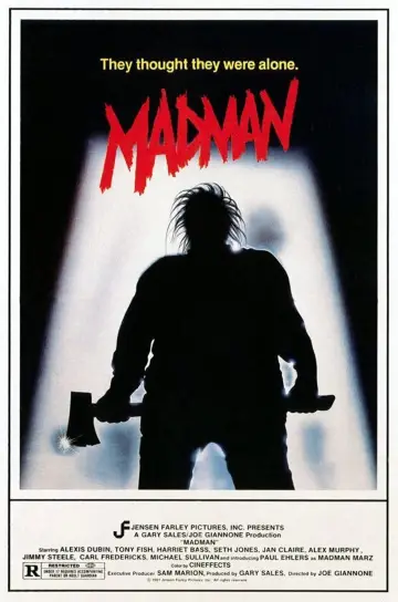 Poster to the movie "Madman" #1059157
