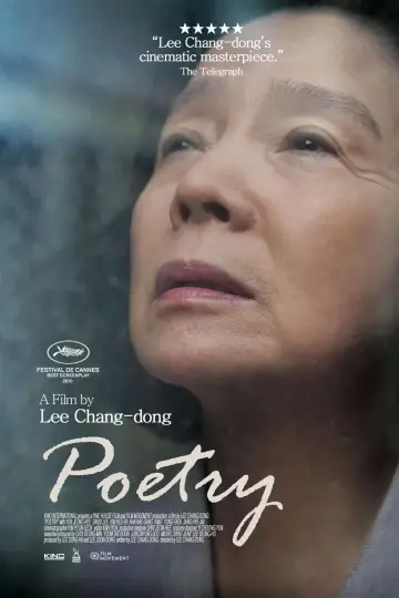 Poster to the movie "Poetry" #1652808