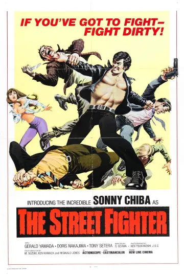 Poster to the movie "The Street Fighter" #1046332