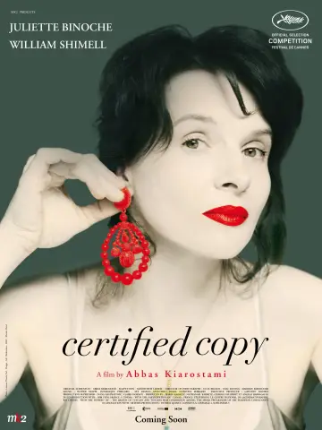 Poster to the movie "Certified Copy" #993088