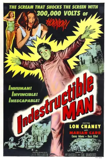 Poster to the movie "Indestructible Man" #1108779