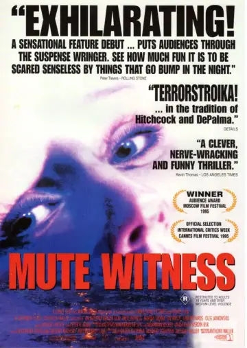 Poster to the movie "Mute Witness" #1089467